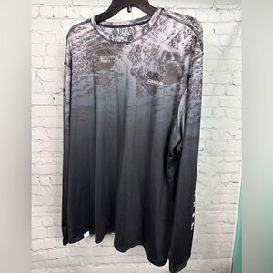Magellan Outdoors Men's Realtree Aspect Ombre Reversible Long Sleeve T-shirt.